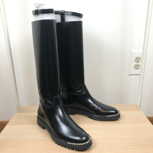 NWT Schutz Cianna Leather Boot Size: 8 - Picture 14 of 16
